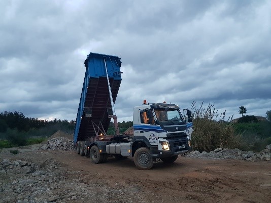 Transporte a vertedero